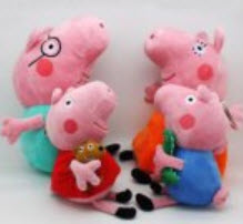 ตุ๊กตา Peppa Pig ชุด 4 ตัว