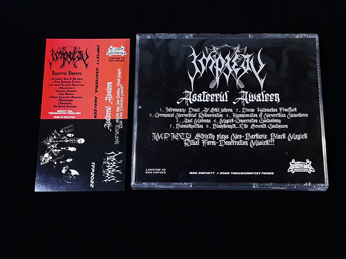 IMPIETY 'Asateerul Awaleen' CD