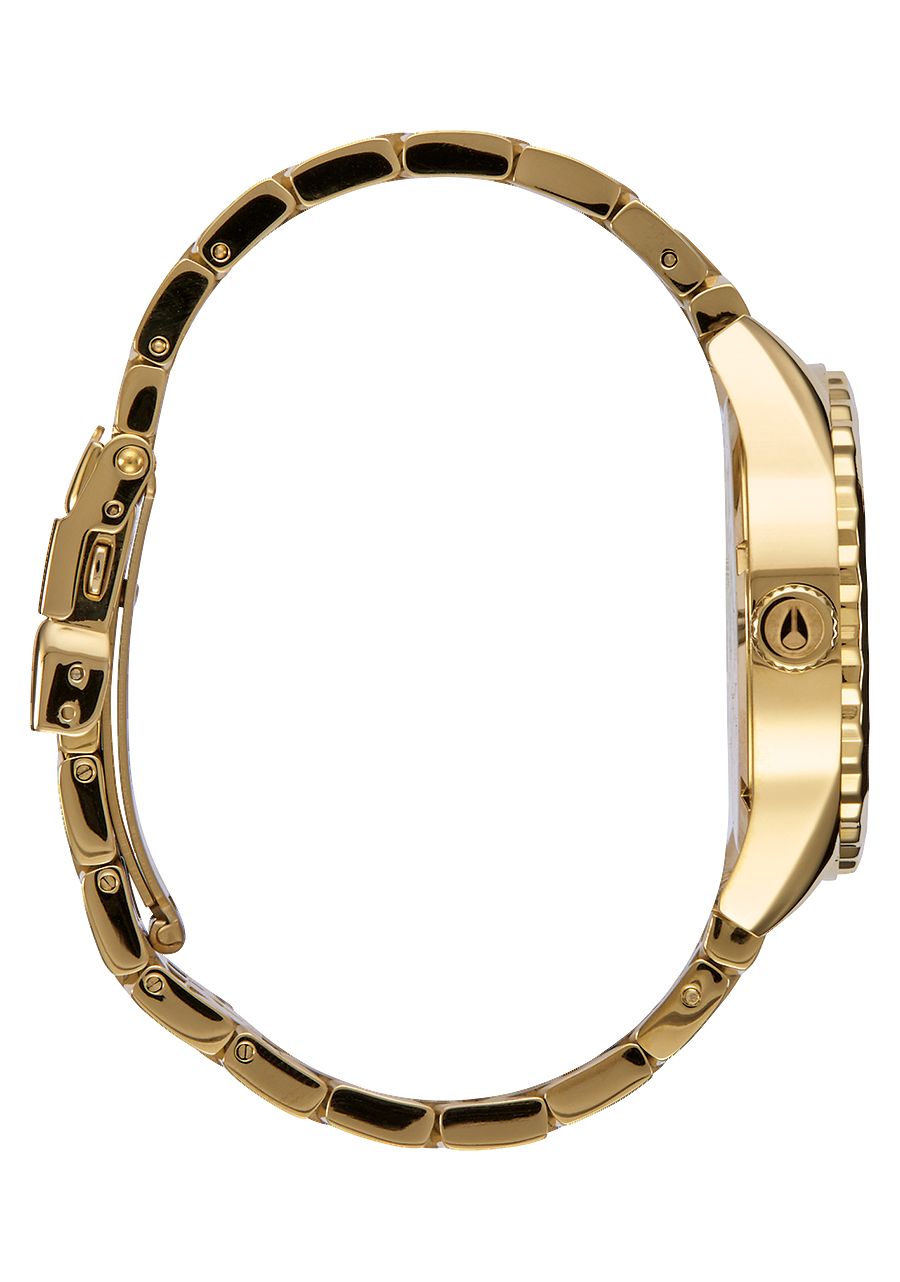 Nixon A934-2042-00 นาฬิกาผู้หญิง Nixon รุ่น A9342042, Minx Gold Tone Stainless Steel Women's Watch