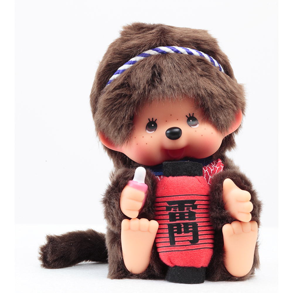 [PRE-ORDER] ตุ๊กตา ม่อนชิชิ โคมแดง วัดอาซากุสะ Size S สูง 16 cm Monchhichi Asakusa Kaminarimon ม่อนชิชิคุง นำเข้าจากญี่ปุ่น ご当地モンチッチ 浅草雷門 S（東京）IPM-23-Z