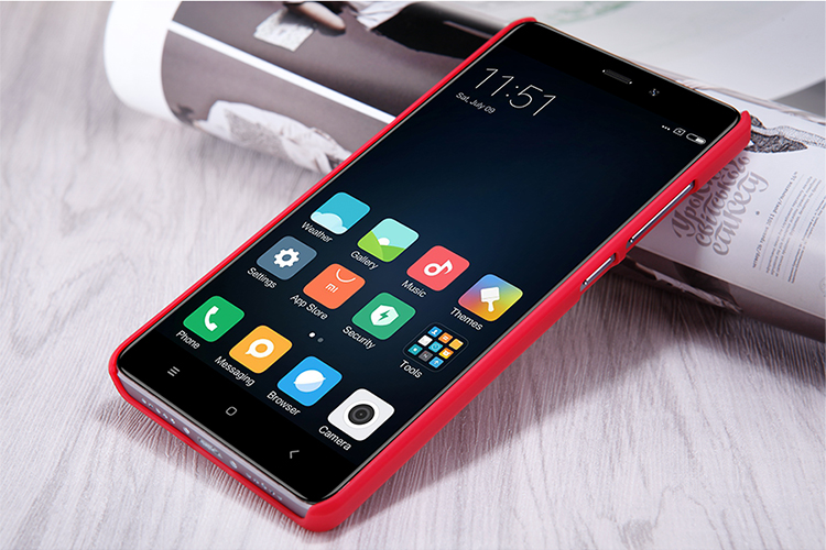 เคส Xiaomi Redmi 4 Nilkin Super Frosted Shield (ฟรี ฟิล์มกันรอยใส)