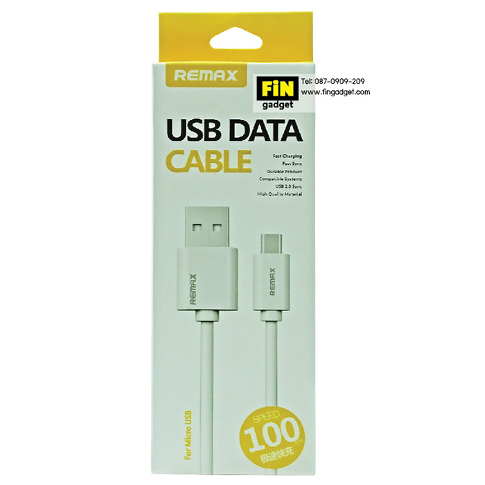 สายชาร์จ Remax Micro USB Data Cable