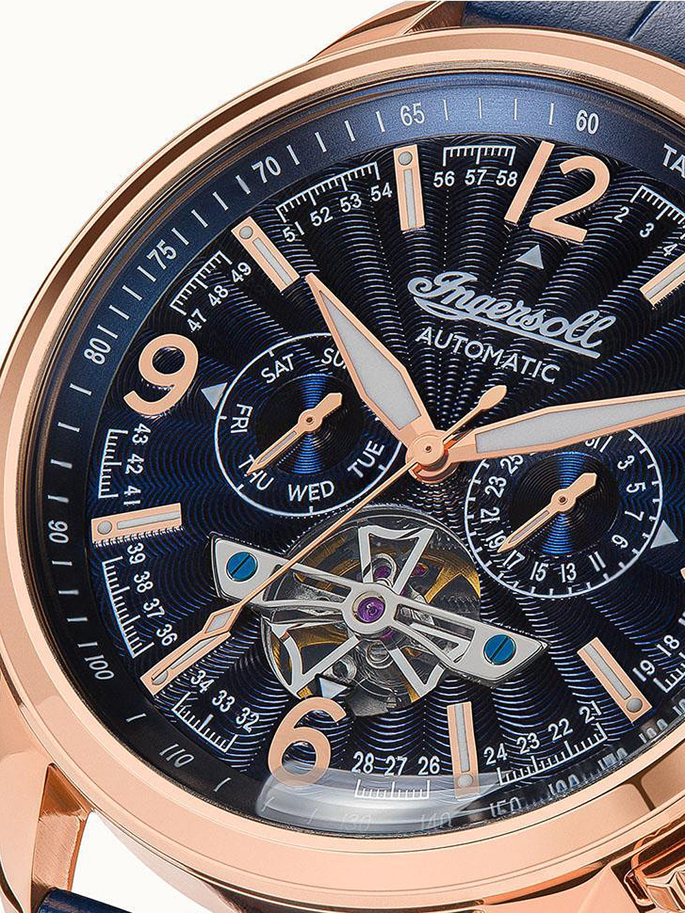 Ingersoll I00301B นาฬิาผู้ชาย The Regent Automatic Men's Watch