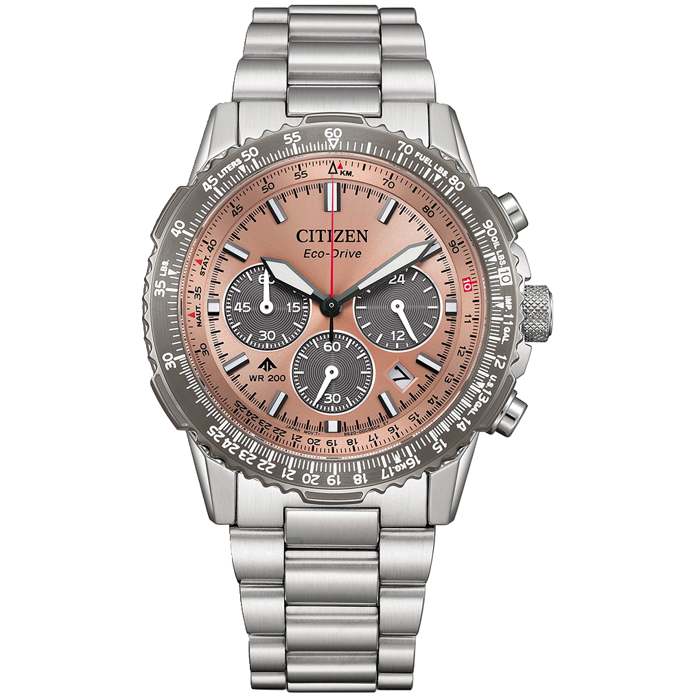 Citizen CA4664-60X นาฬิกาผู้ชาย Eco-Drive Promaster Navihawk Sky Chrono Men's Watch