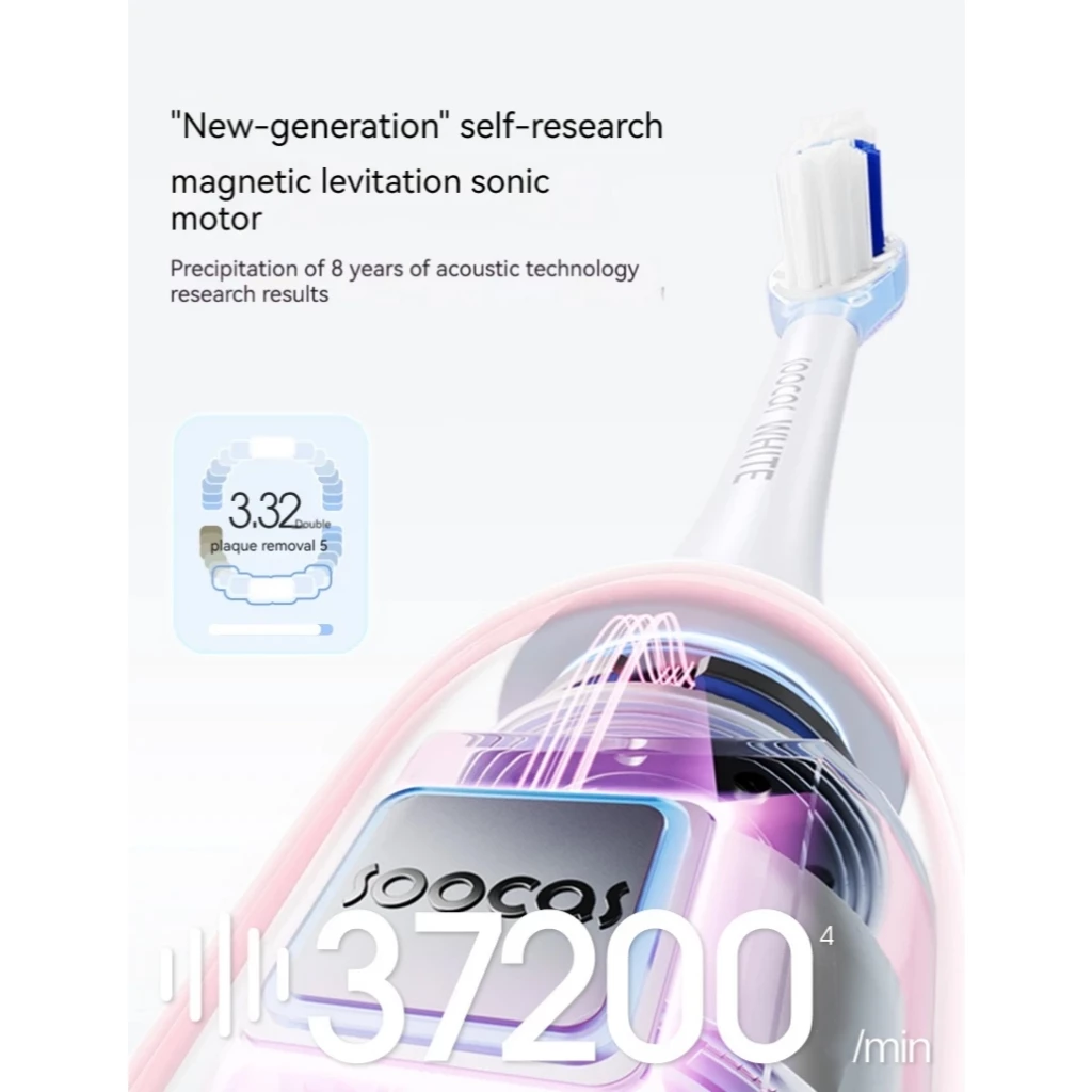 Xiaomi SOOCAS X3S Sonic Electronic Toothbrush - แปรงสีฟันไฟฟ้า SOOCAS X3S