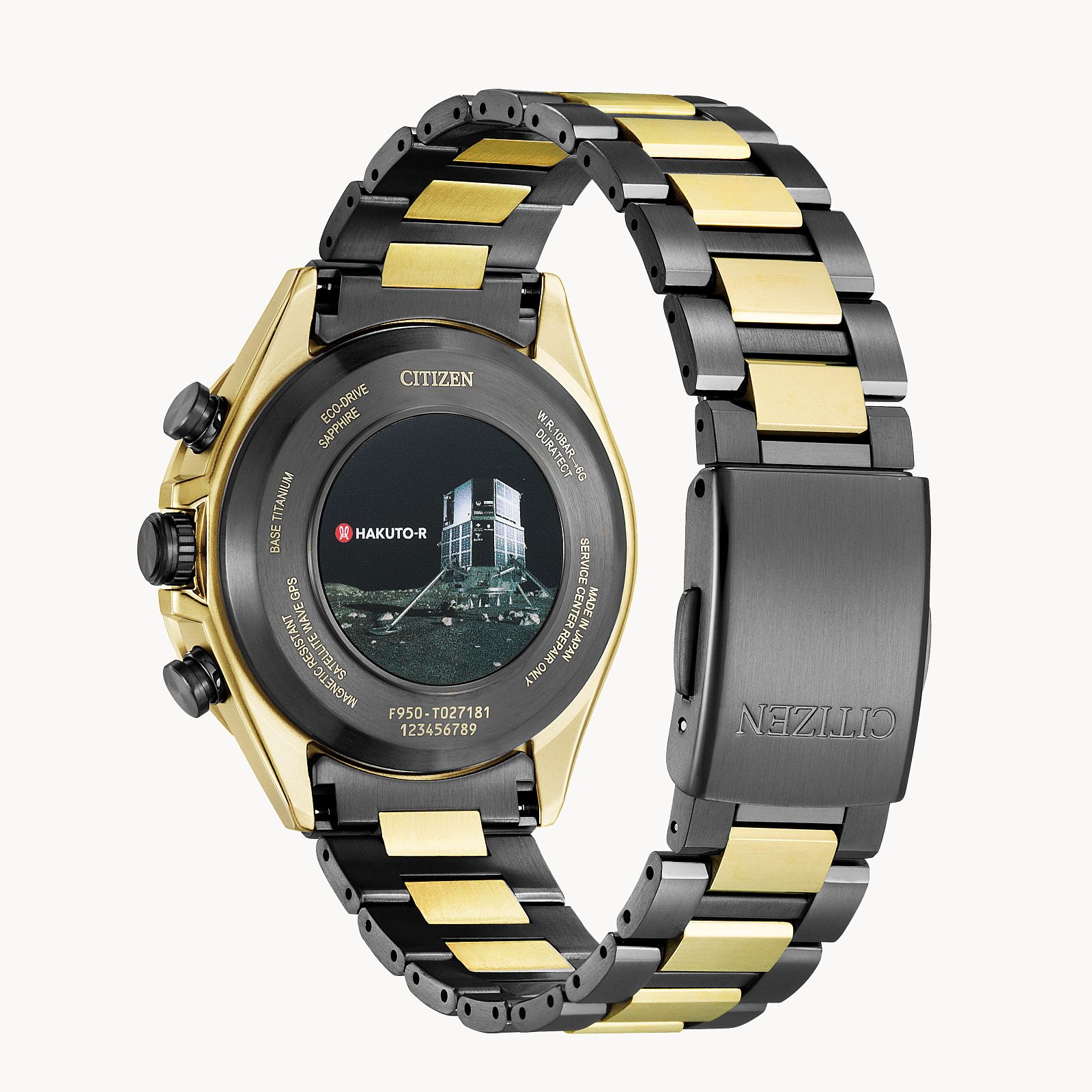 Citizen CC4016-75E นาฬิกาผู้ชาย Attesa HAKUTO-R Eco-Drive GPS Radio Limited 1,200 Pcs. Men's Watch