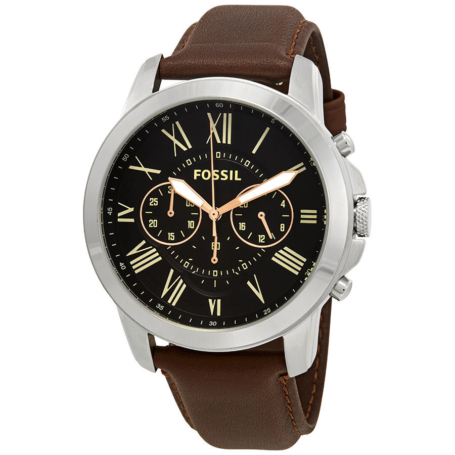 Fossil FS4813 นาฬิกาผู้ชาย Fossil รุ่น FS4813, Grant Chronograph Quartz Men's Watch