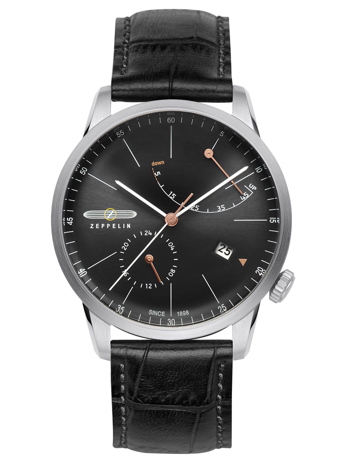 Zeppelin 7366-2 นาฬิกาผู้ชาย Series Flatline Automatic Men's Watch