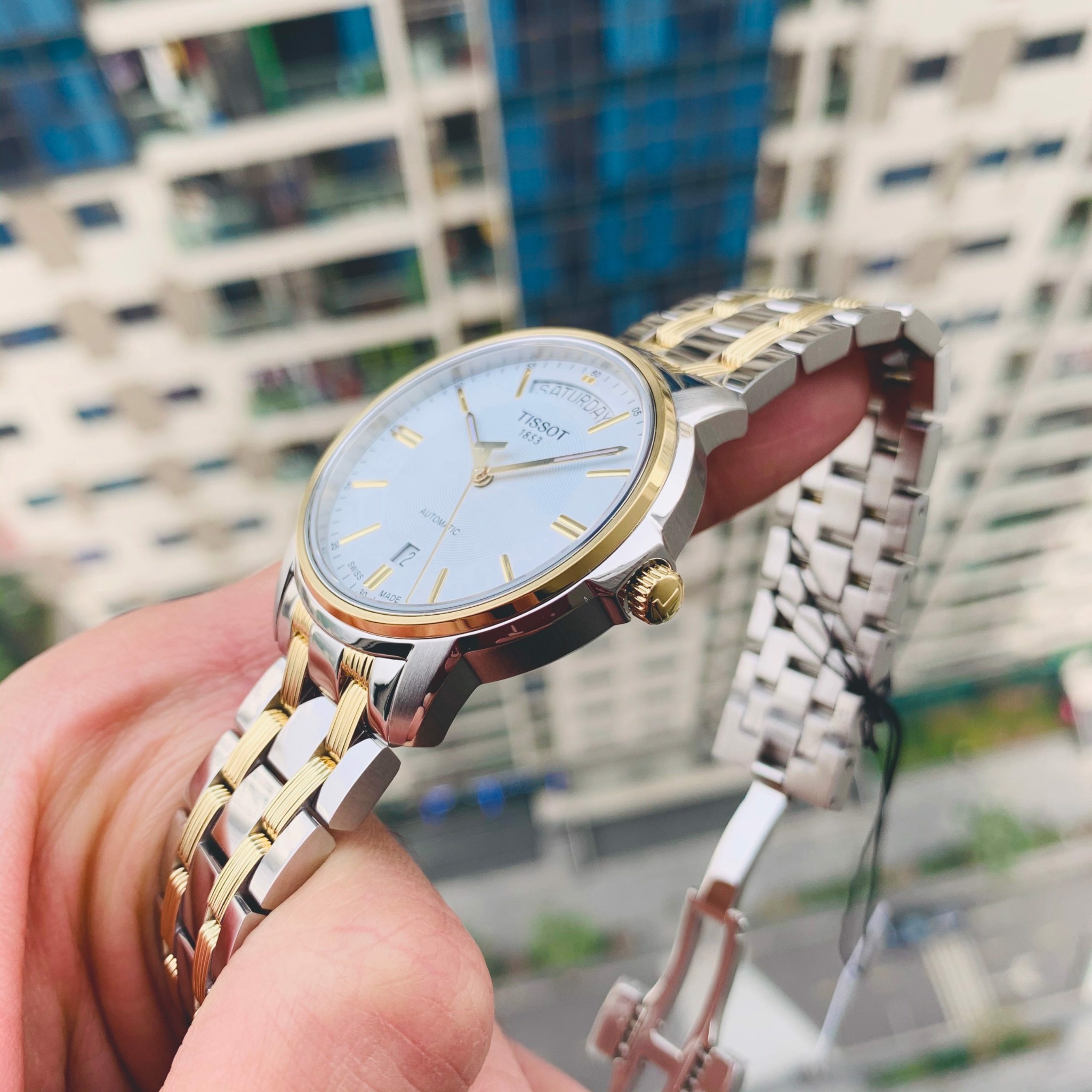 Tissot T065.930.22.031.00 นาฬิกาผู้ชาย T-Classic Automatic III Men's Watch