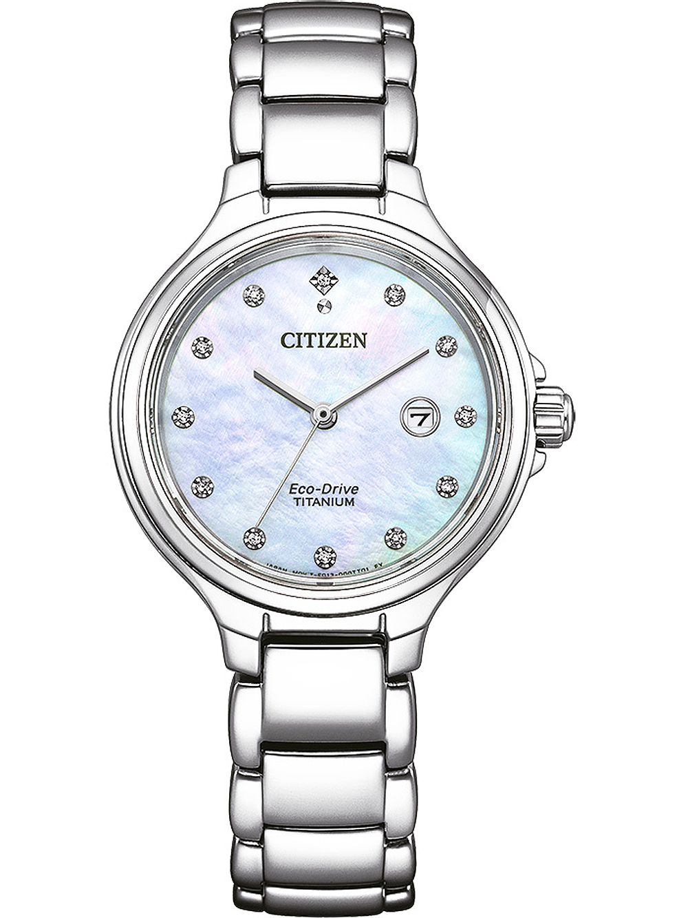 Citizen EW2680-84D นาฬิกาผู้หญิง Eco-Drive Titanium Women's Watch