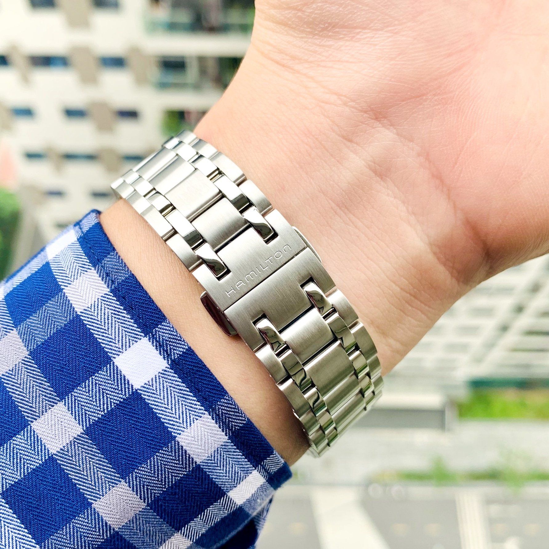 Hamilton H40555131 นาฬิกาผู้ชาย AMERICAN CLASSIC RAILROAD AUTO Men's Watch