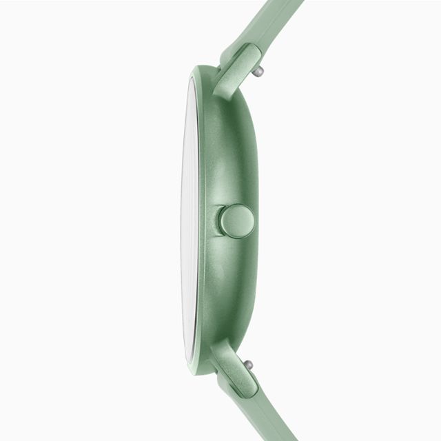 Skagen SKW6590 นาฬิกาผู้ชาย Aaren Kulor Mint Silicone Quartz Men's Watch