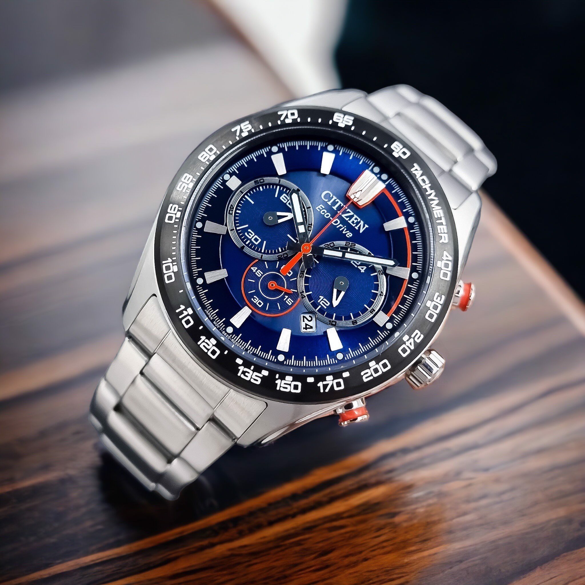 Citizen CA4486-82L นาฬิกาผู้ชาย Eco-Drive Chronograph Men's Watch