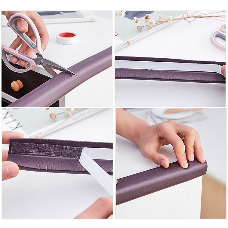 โฟมกันกระแทก โฟมกันกระแทกขอบโต๊ะ มุมโต๊ะ พร้อมเทปกาวสองหน้า