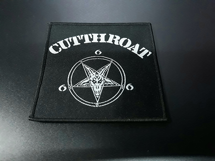 CUTTHROAT'S/T' Woven Patch (อาร์มแบบทอ) สำเนา สำเนา