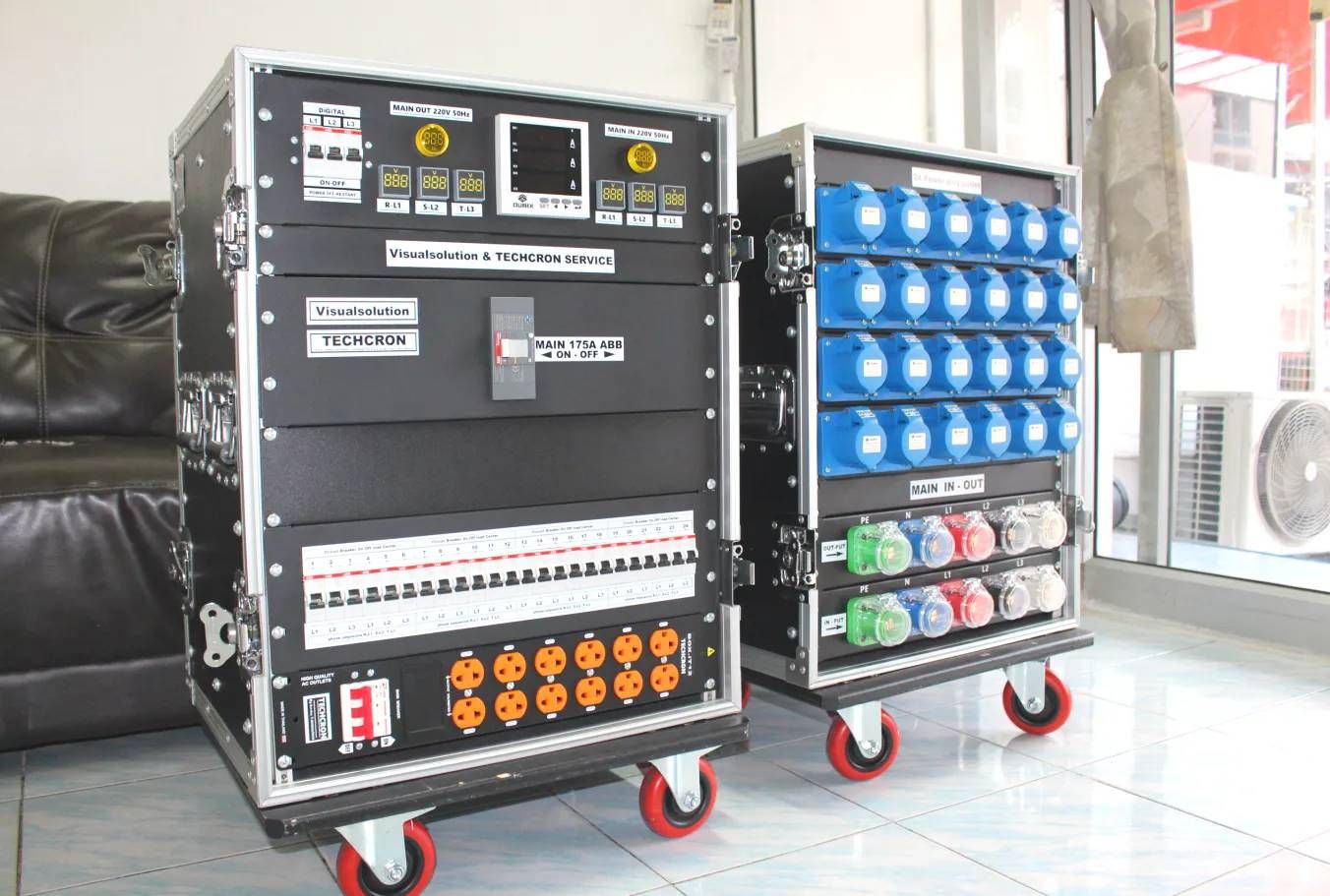 ตู้โหลดเซ็นเตอร์ เมน 170 แอมป์ ABB 3เฟส