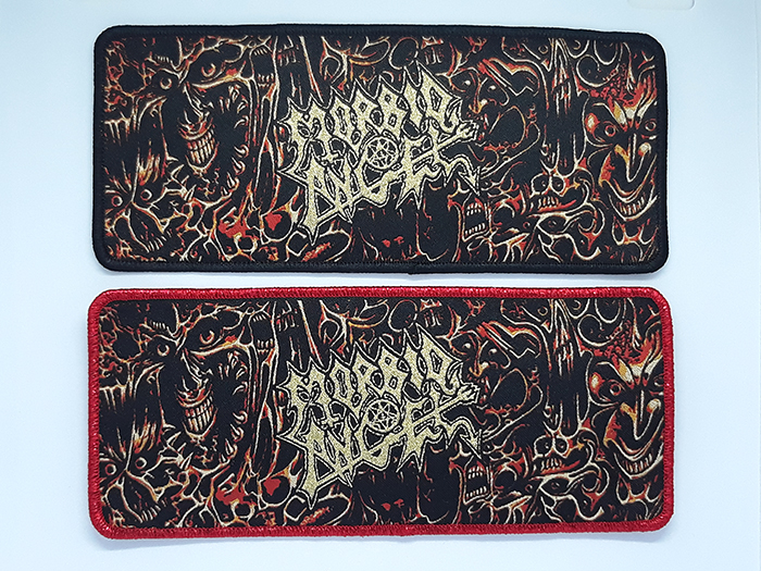 MORBID ANGEL 'Altars of Madness' Woven Patch (STRIP) อาร์มแบบทอ