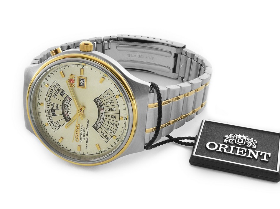 Orient EU00000CW นาฬิกาผู้ชาย Automatic Multi-Year Calendar Men's Watch