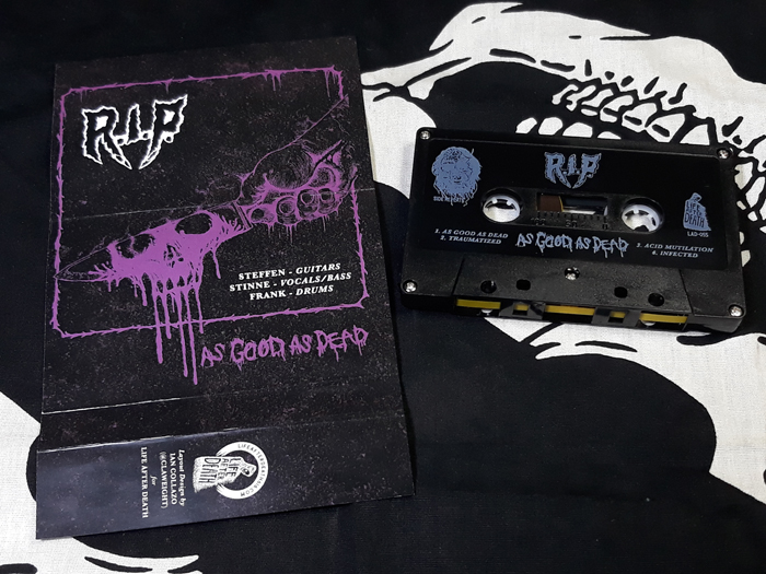 R.I.P. ‘As Good As Dead’ Tape.
