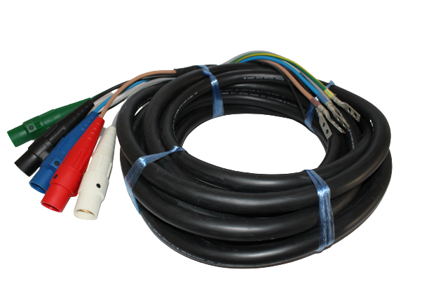 สายเมน 5x16 พร้อมหัวเมน kupo 400a ยาว 50เมตร