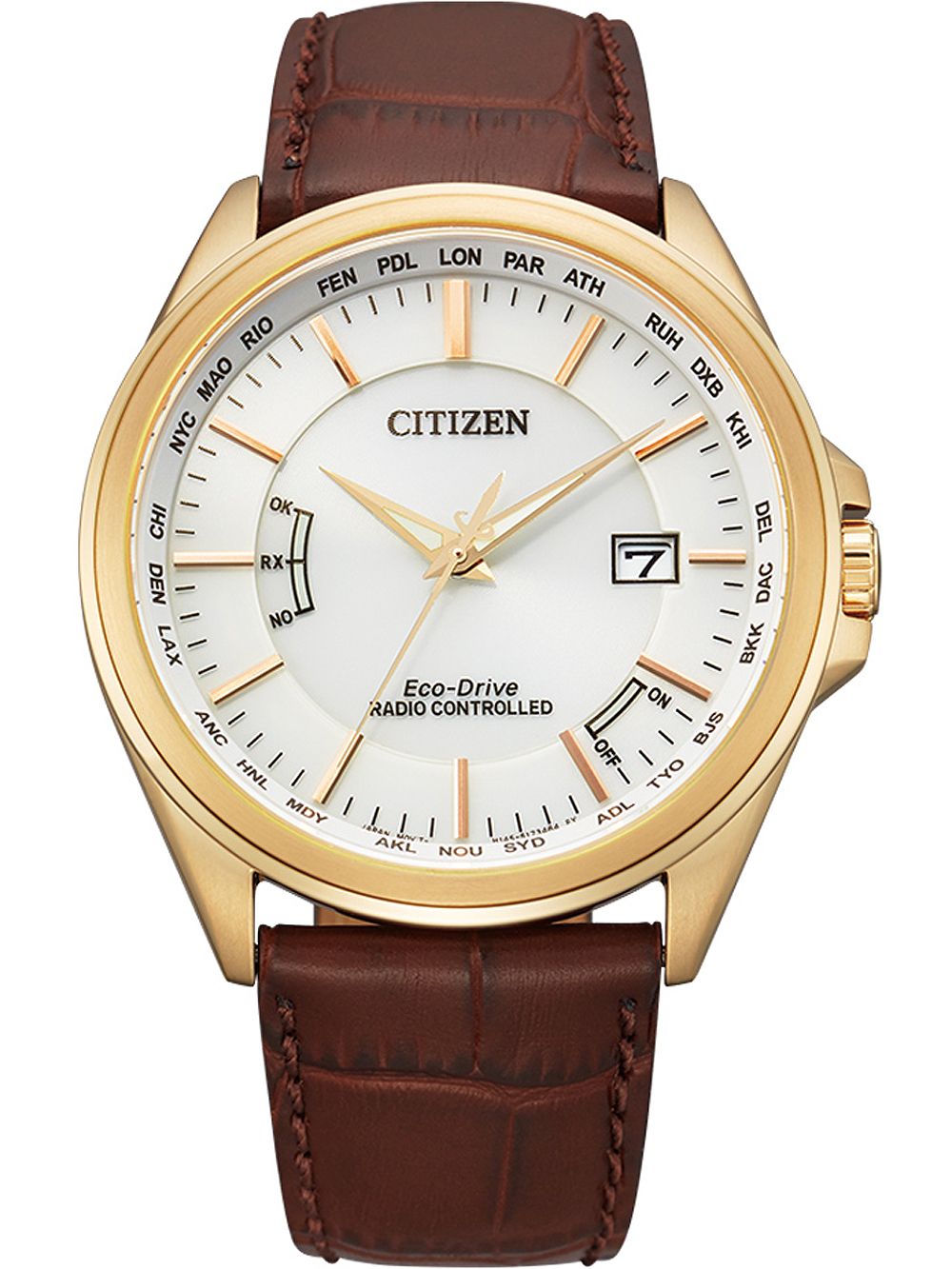 Citizen CB0253-19A นาฬิกาผู้ชาย Eco-Drive Radio controlled Men's Watch
