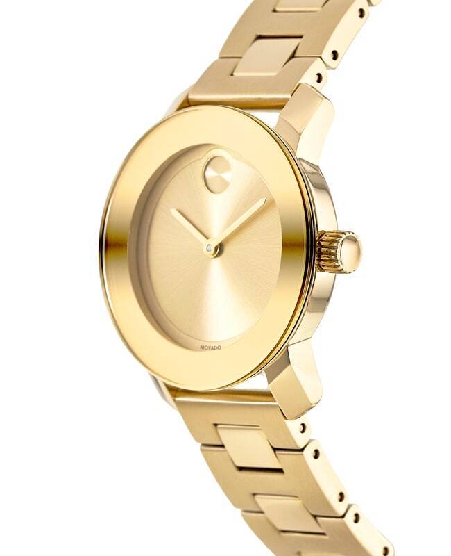 Movado 3600434 นาฬิกาผู้หญิง Bold Gold Quartz Women's Watch