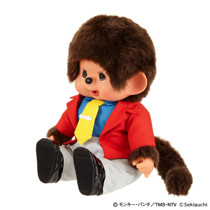 [PRE-ORDER] ตุ๊กตา ม่อนชิชิ ลูแปง Size L ม่อนชิชิคุง จอมโจรลูแปง Monchhichi LUPIN THE THIRD ครบรอบ 50 ปี H30 x W22 x D19 cm นำเข้าจากญี่ปุ่น ルパン×モンチッチ やわらかL 男の子 202294