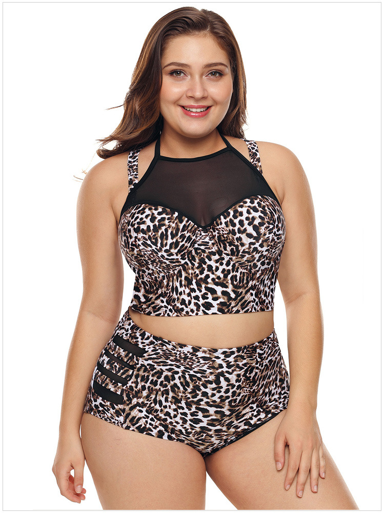 ชุดว่ายน้ำคนอ้วน ทูพีช 3xl พร้อมส่ง: ชุดว่ายน้ำไซส์ใหญ่สีดำแต่งลายเสือผูกคอและสายไขว้ด้านหลัง กางเกงแต่งสายถัก แบบเก๋ sexyมากๆจ้า:รอบอก46-56นิ้ว เอว42-52นิ้ว สะโพก48-58นิ้ว