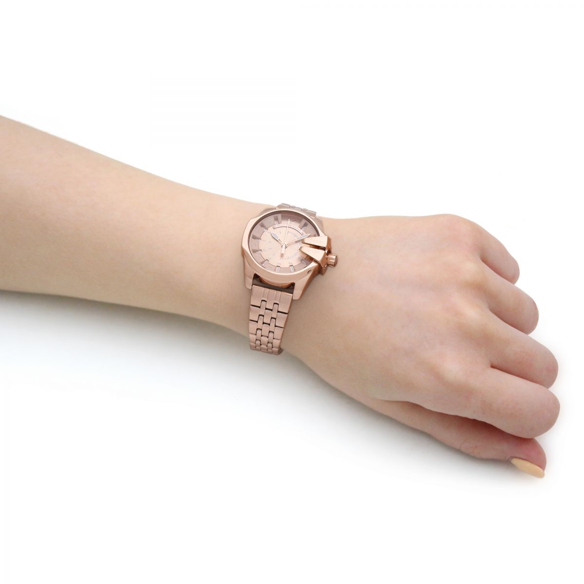 Diesel DZ5602 นาฬิกาผู้หญิง Baby Chief Rose Gold Quartz Women's Watch