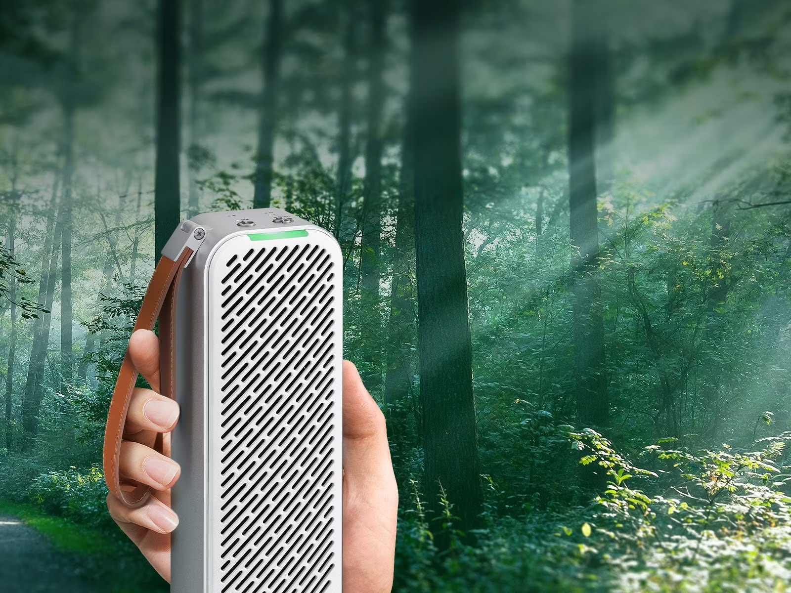 [ผ่อน0%10ด] LG เครื่องฟอกอากาศ LG PuriCare™ AP151MWA1 Mini Air Purifier PM2.5 PM1.0 สีขาว (ชลบุรีส่งฟรี)