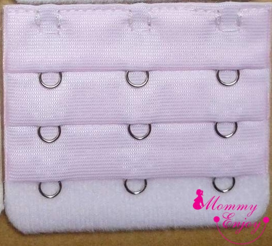 ตะขอเพิ่มขนาดเสื้อชั้นใน เลือนได้ 3 ระดับ แบบ 3 แถว มี 4 สี ขาว ดำ ชมพู เนื้อ สำเนา