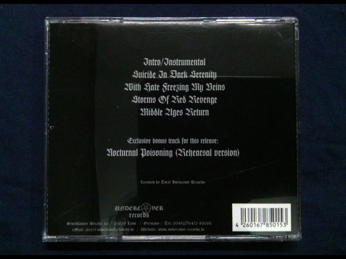 XASTHUE'Suicide In Dark Serenity' CD