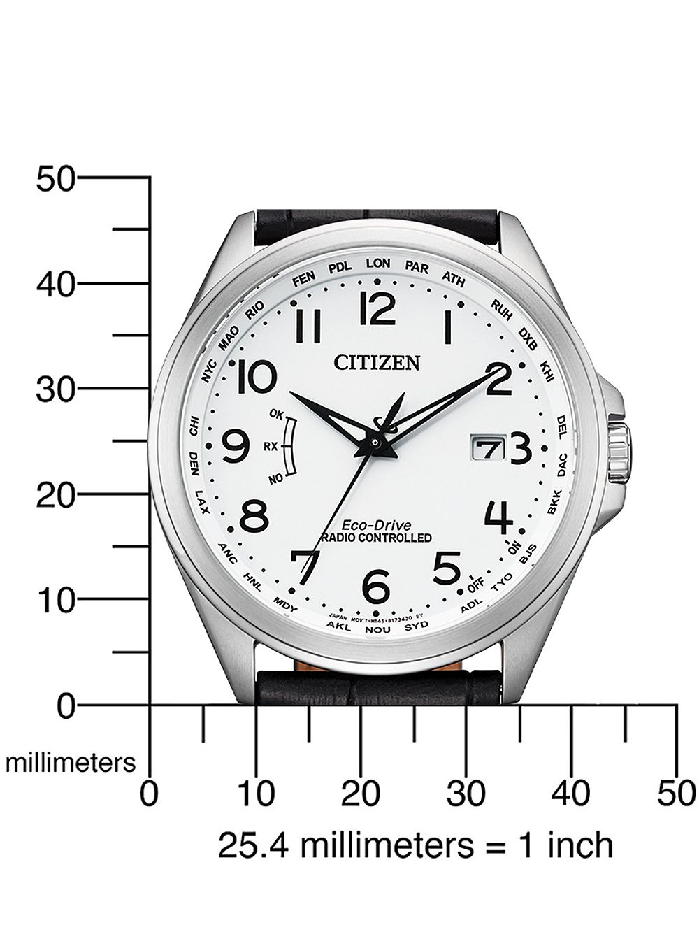 Citizen CB0250-17A นาฬิกาผู้ชาย Eco-Drive Radio controlled Men's Watch