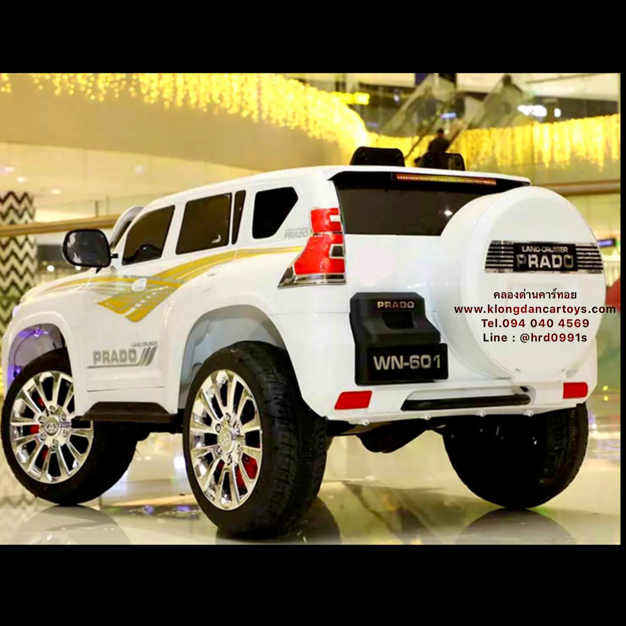รถเด็กแบตเตอรี่สปอตโตโยต้า4×4 (ออกตัวสมูท, 6มอเตอร์แบต12v7a, มีโช้ค, โยกสวิงได้, บูลทูธกับมือถือ เล่นusb aux, รีโมทบูลทูธไฮเทค) มีช่องเก็บของด้านหลัง