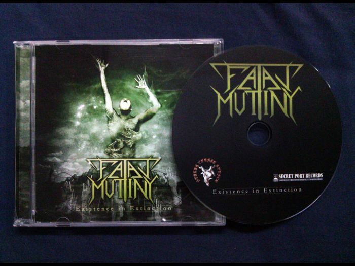 FATAL MUTINY'Existence In Extinction' CD.