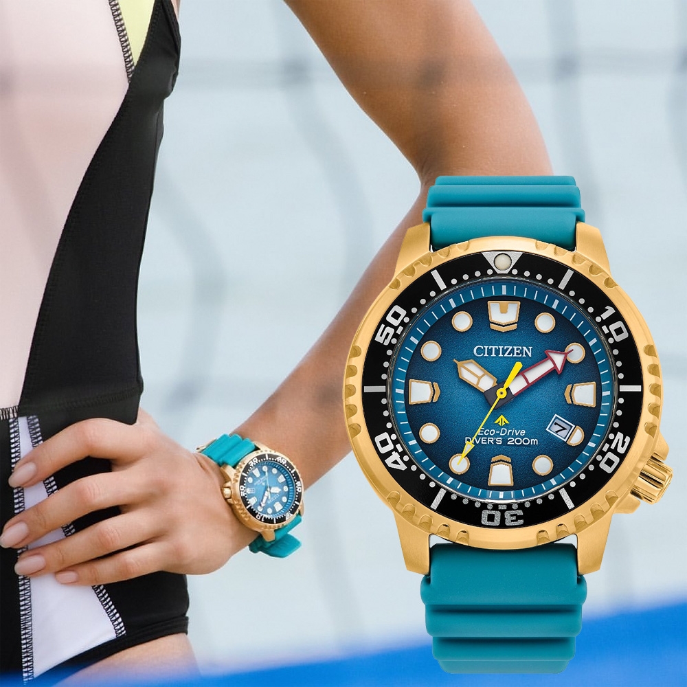 Citizen BN0162-02X นาฬิกาผู้ชาย PROMASTER DIVER Eco-Drive Men's Watch Men's Watch