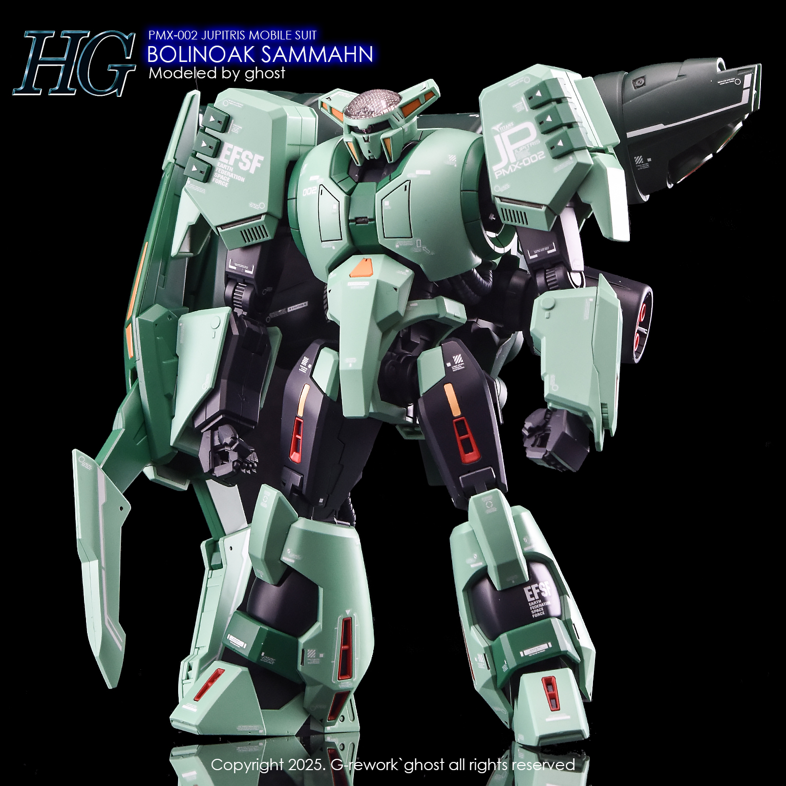 G-REWORK CUSTOM DECAL HG BOLINOAK-SAMMAHN