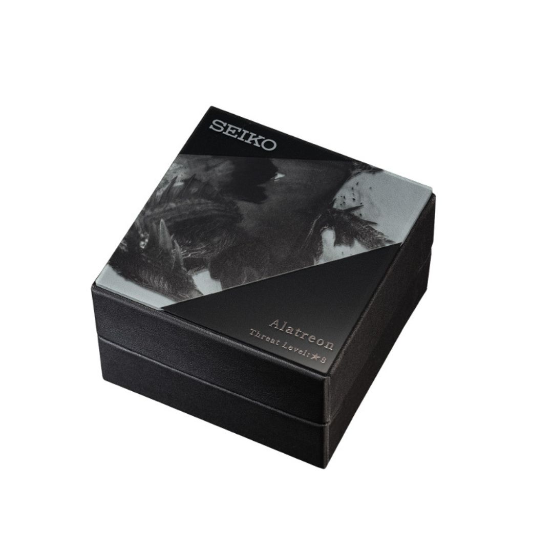 [PRE-ORDER] นาฬิกาไซโก้ มอนสเตอร์ฮันเตอร์ SEIKO x MONSTER HUNTER Official Watch รุ่น Alatreon มีเลข Serial number ไม่ซ้ำใคร นำเข้าจากญี่ปุ่น モンスターハンター×セイコー 20周年コラボレーションウオッチ アルバトリオン モデル