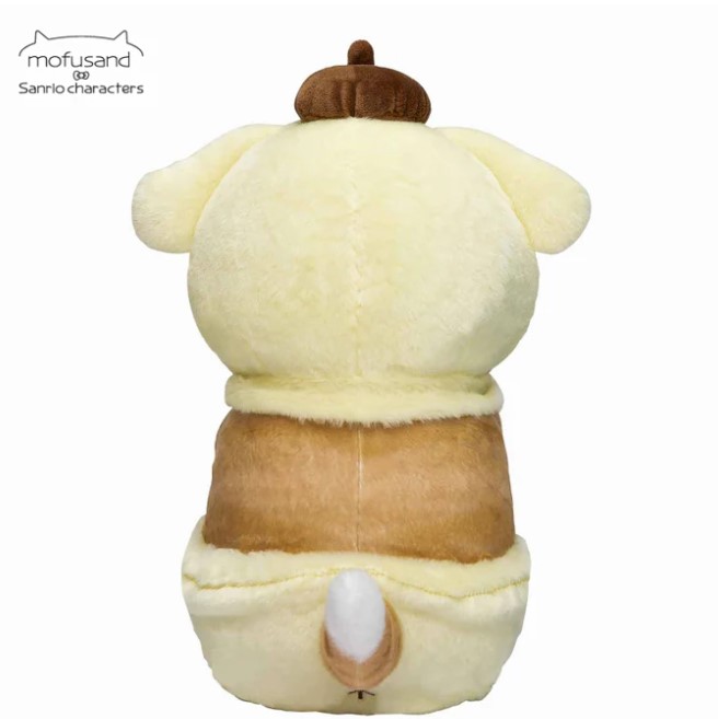 [PRE-ORDER] ตุ๊กตา แมวโมฟุ Mofusand Pompompurin ปอมปอมปุริน ขนาด S 24 x 17 x 24 cm นำเข้าจากญี่ปุ่น โมฟุซาน モフサンドサンリオキャラクターズ ぬいぐるみ S (ポムポムプリン)