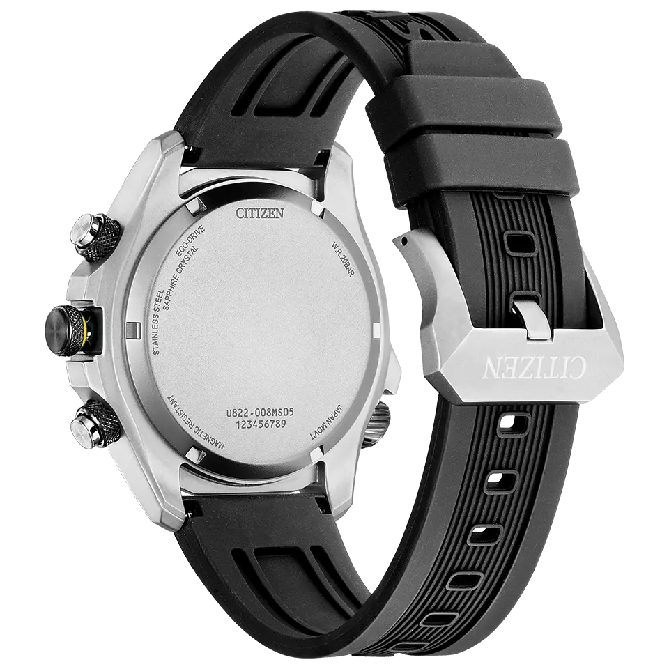 Citizen JV1007-07E นาฬิกาผู้ชาย Promaster Land U822 Eco-Drive Men's Watch