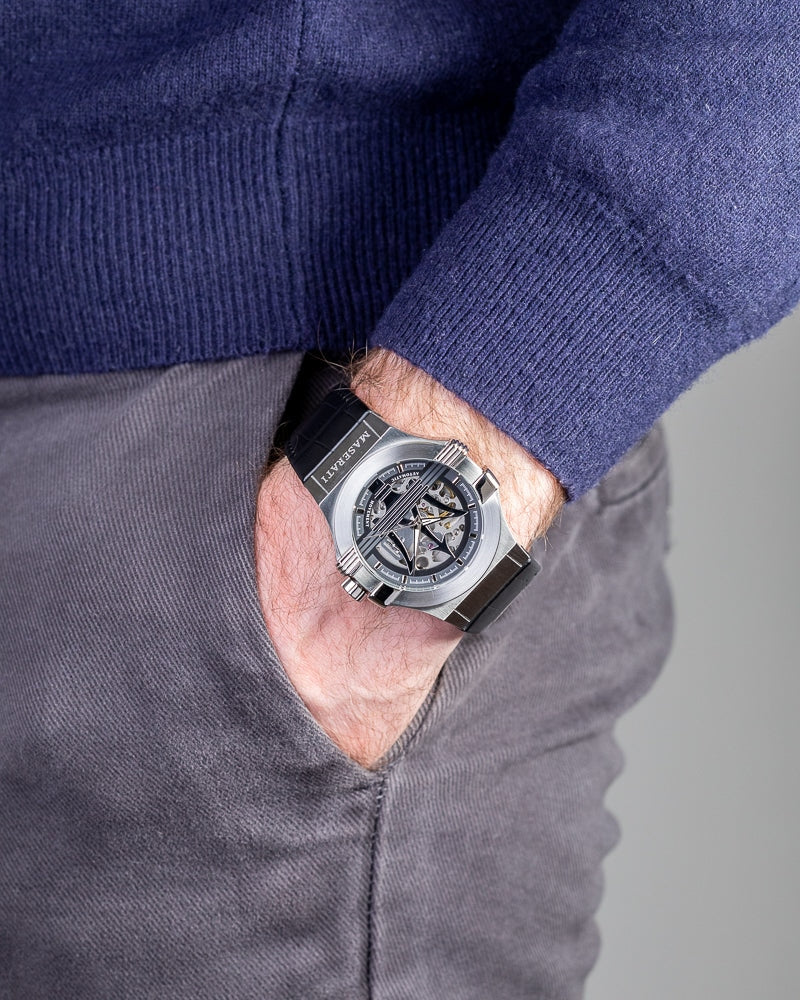 Maserati R8821108038 นาฬิกาผู้ชาย Potenza Automatic Men's Watch