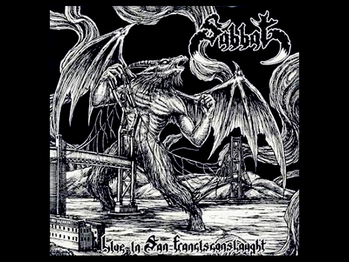 SABBAT'Live In San Francisconslaught' CD.