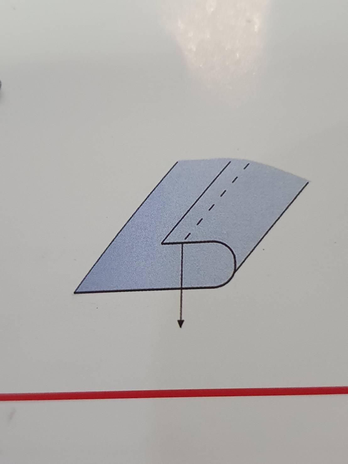 ซองพับชายผ้า ซองพับชายเสื้อจักรอุตสาหกรรมเข็มเดี่ยวแบบ ไม่อมขอบใช้งานง่ายติดตั้งง่ายไม่ต้องเปลี่ยนฟันจักร