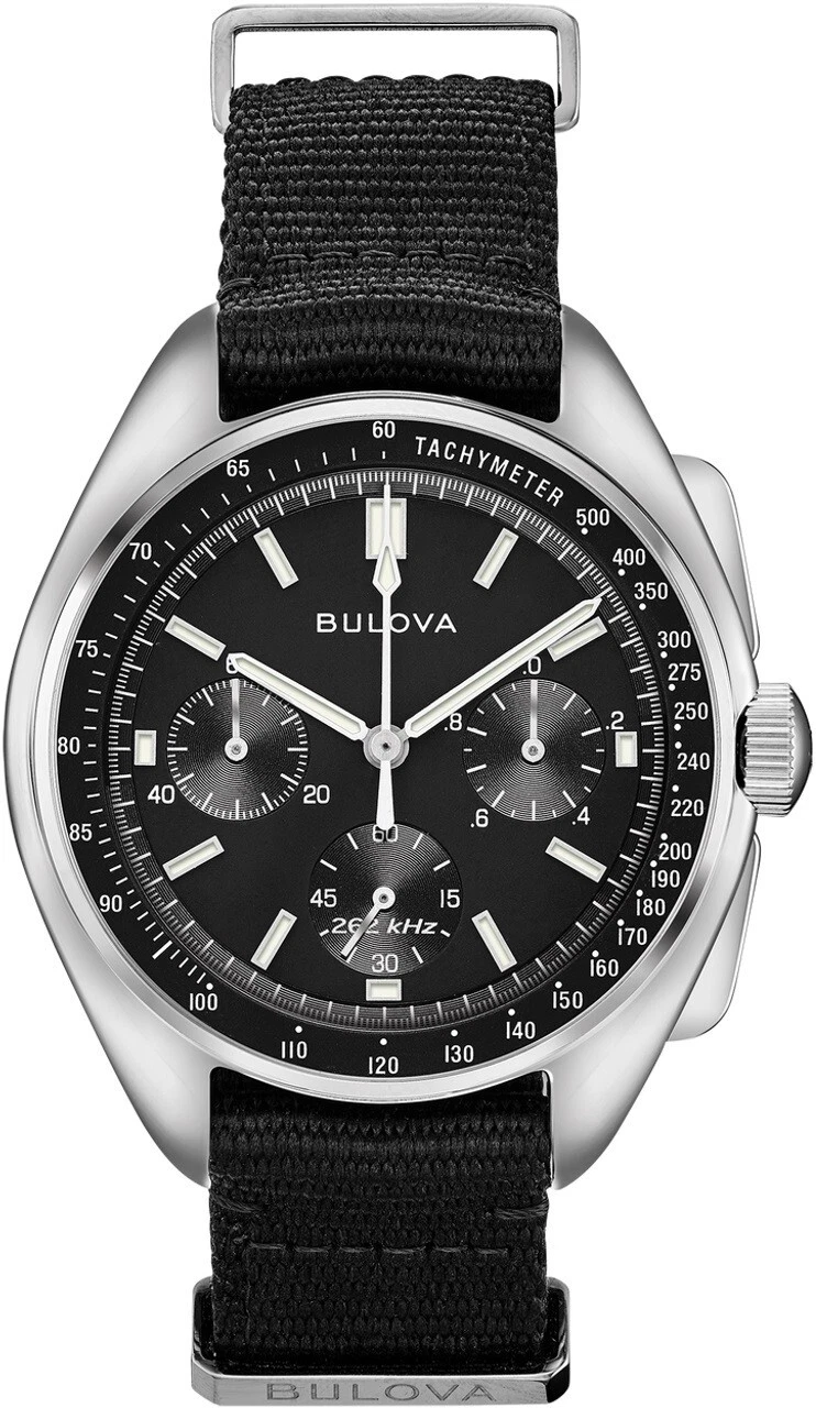 Bulova 96A225 นาฬิกาผู้ชาย Special Edition Lunar Pilot Chronograph Men's Watch
