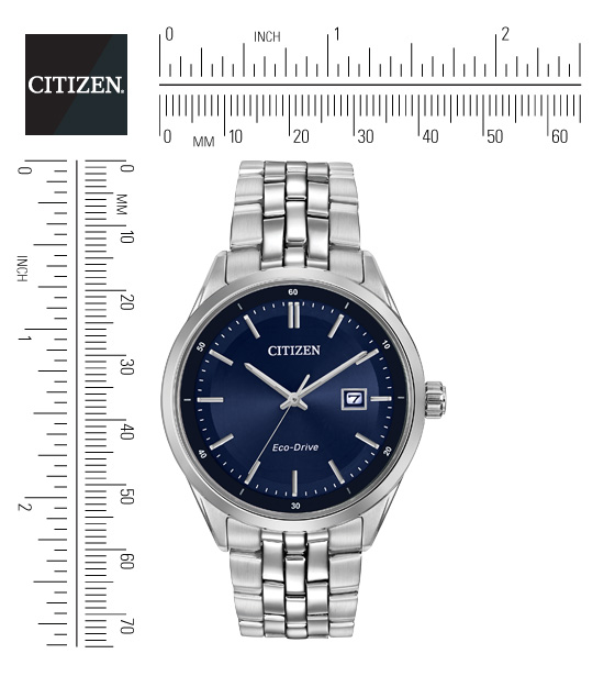 Citizen BM7251-53L นาฬิกาผู้ชาย Eco-Drive Men's Bracelet