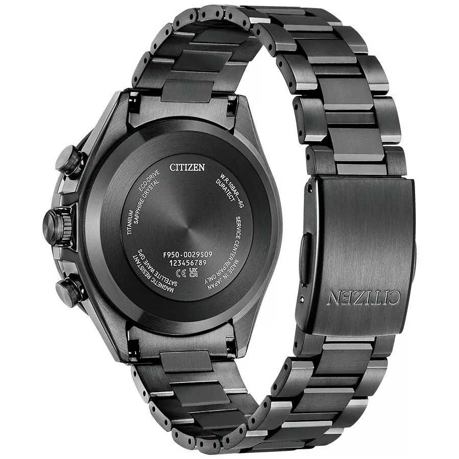 Citizen CC4059-64L นาฬิกาผู้ชาย Attesa Atomic Timekeeping Super Titanium™ Satellite GPS Men's Watch