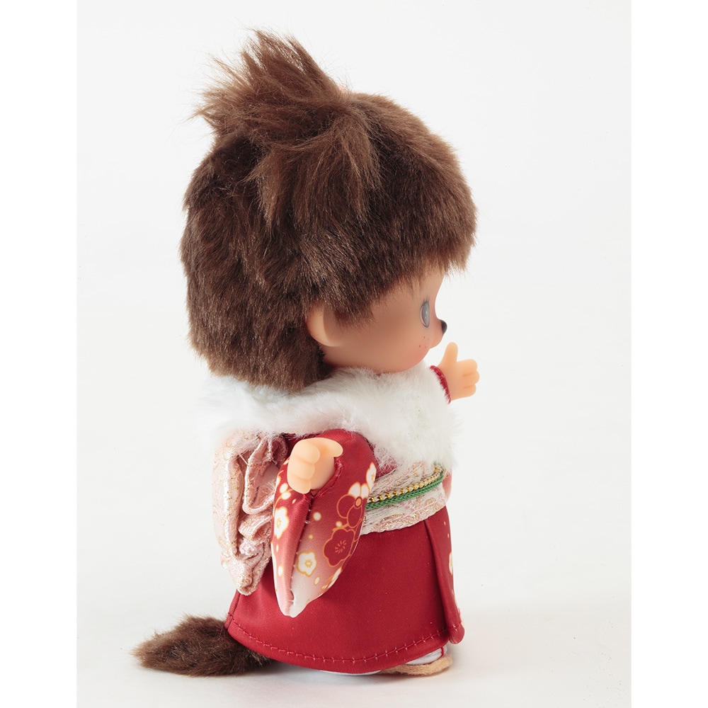 [PRE-ORDER] ม่อนชิชิ BEBICHHICHI ฉลองครบรอบ 20 ปี นำเข้าจากญี่ปุ่น Monchhichi Size H15 x W8 x D7 cm はれぎ 振袖 和服 和装 20周年 成人式 女の子 ベビチッチちゃん ベビチッチ べびちっち