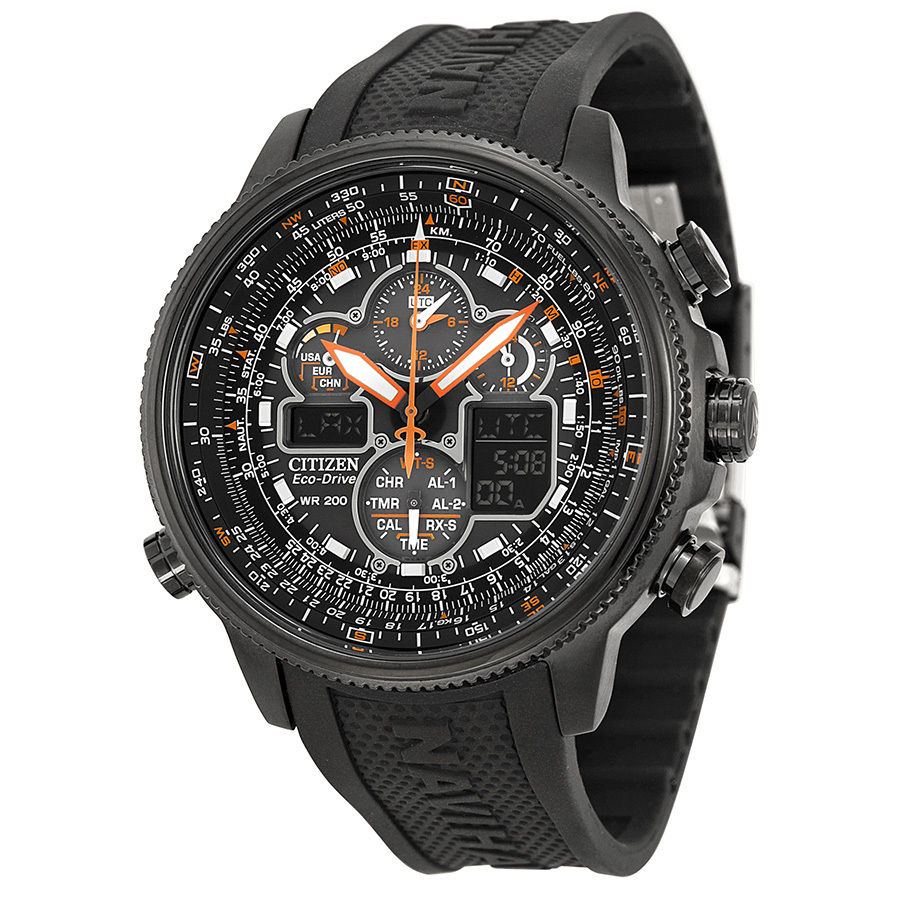 Citizen JY8035-04E นาฬิกาผู้ชาย Eco-Drive Promaster Navihawk A-T Chrono Men's Watch