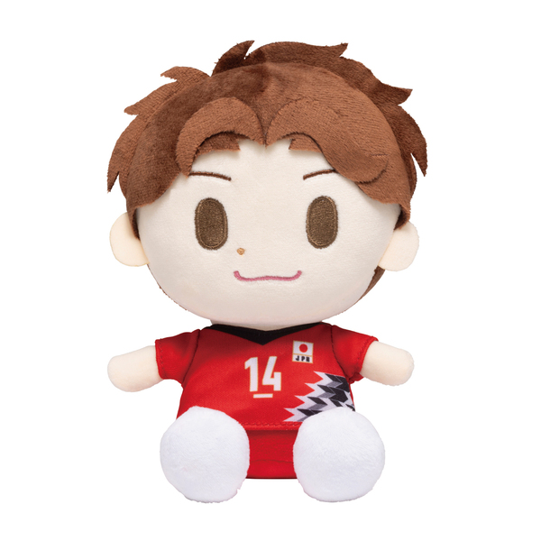 [PRE-ORDER] ตุ๊กตา ยูกิ อิชิกาวะ จาก 7net ตุ๊กตานักวอลเล่ย์บอลชาย ทีมชาติญี่ปุ่น ใส่เสื้อยูนิฟอร์ม เบอร์ 14 Japan Men's Volleyball Team Plush Toy Yuki Ishikawa