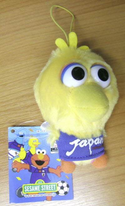 ตุ๊กตานกเหลือง บิ๊กเบิร์ด (Big Bird) ขนาด 5 นิ้ว งานญี่ปุ่น